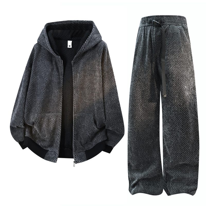 Men'S Fashion Hoodies - Men's Casual 2-Piece Sportswear Set Streetwear