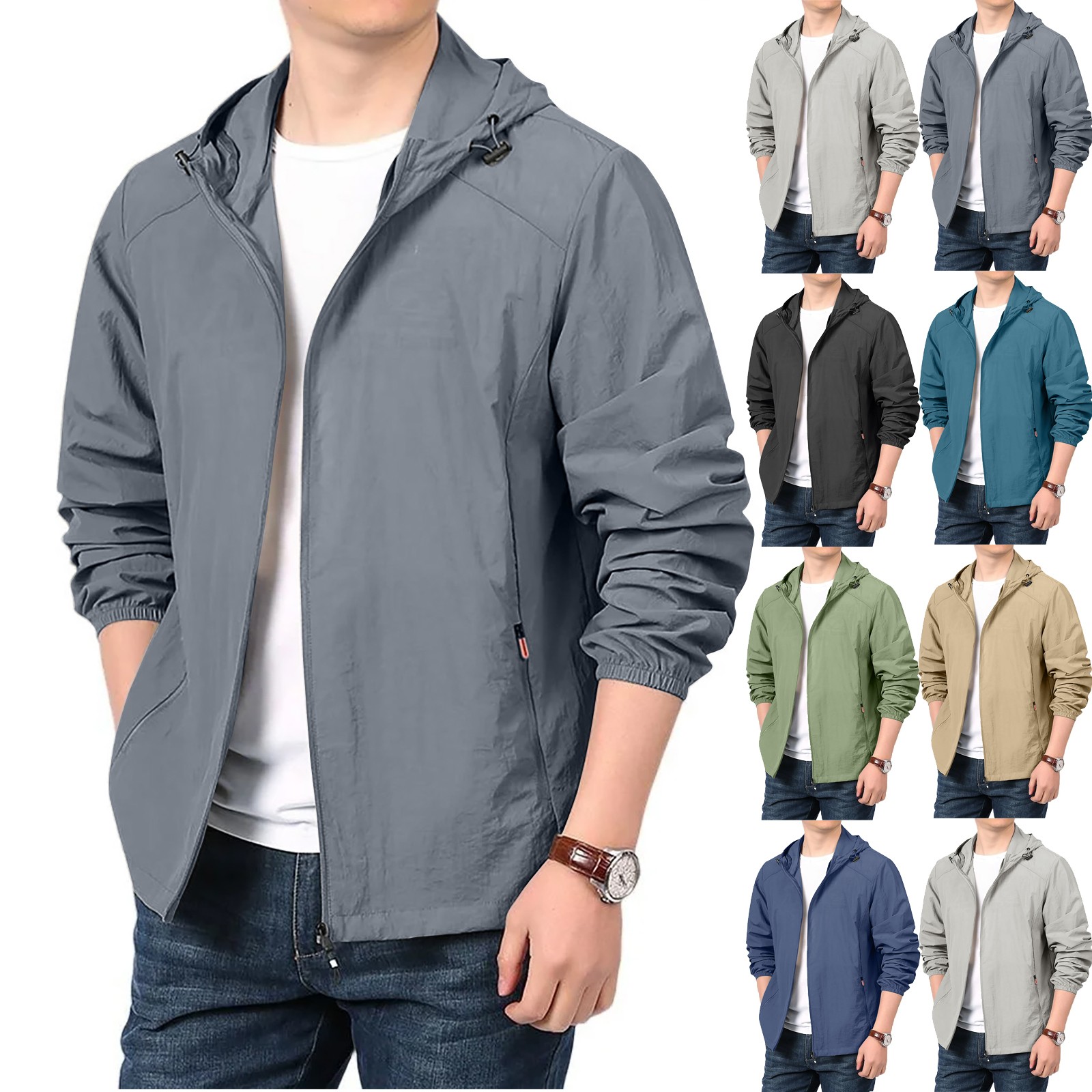 Corduroy Jacket Men - Hiking Quick Dry Lightweight Jacket Men