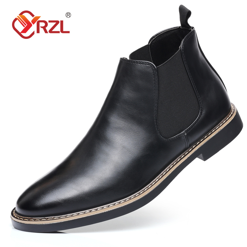 Men'S Fashion Model - YRZL 39~47 Men Chelsea Boots Brand