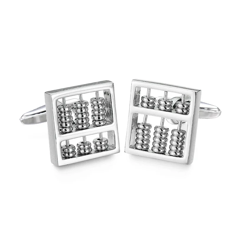 Men'S Fashion For Wedding - High quality abacus cufflinks fashionable French