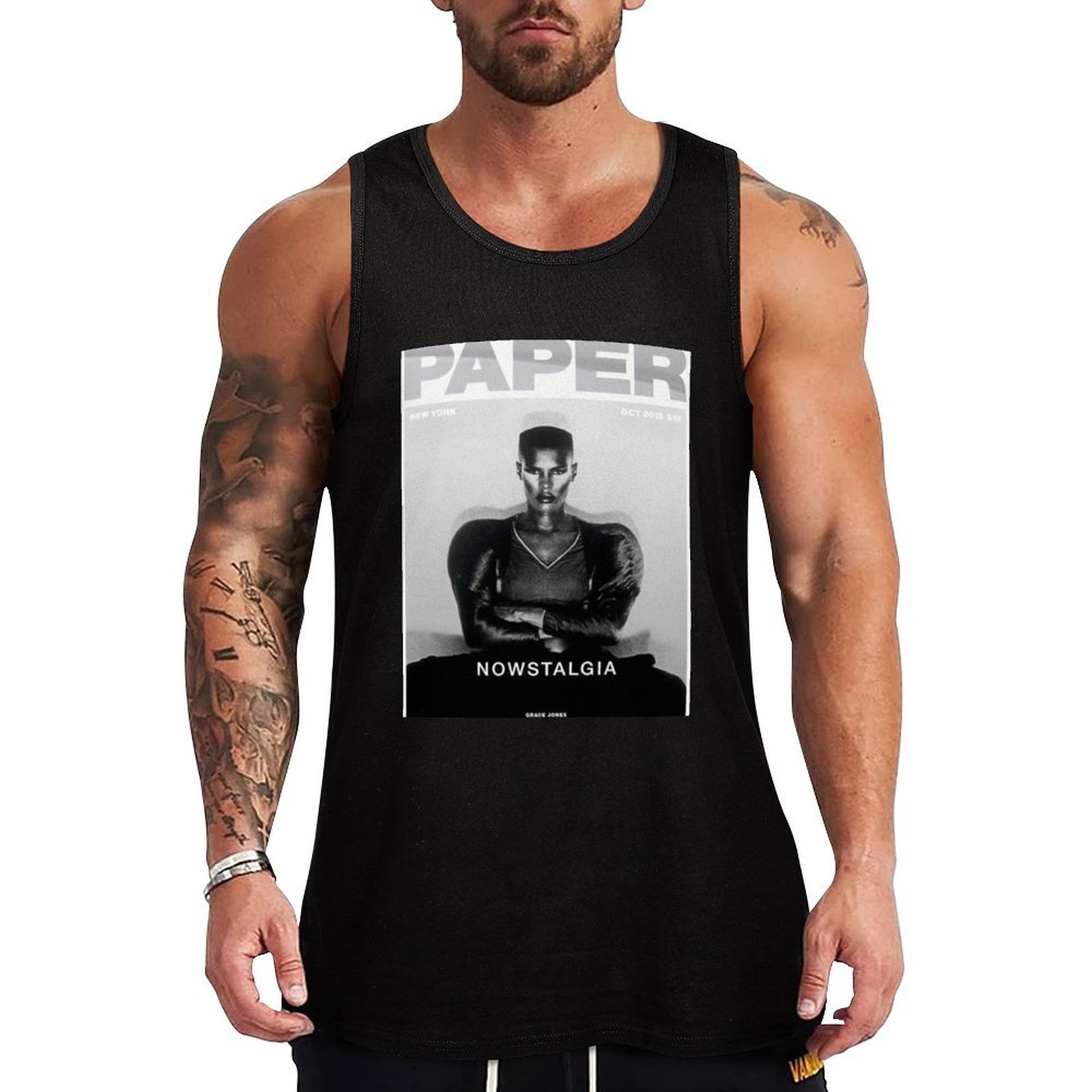 Mens Fashion Magazines - Paper fashion magazine 2015 Tank Top