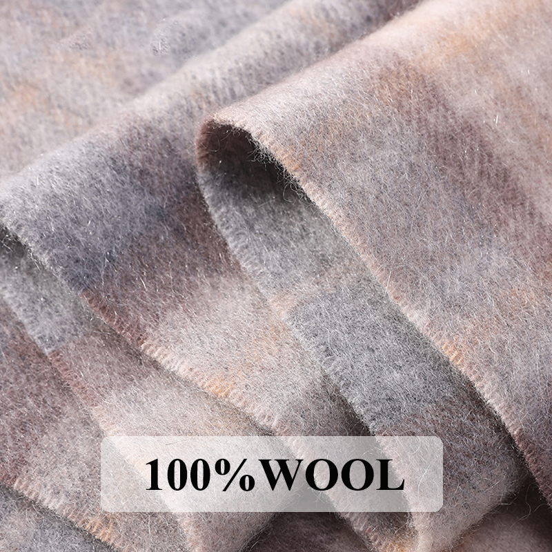 Mens Fashion Autumn 2025 - 2025 Highly Selected 100% Wool Red