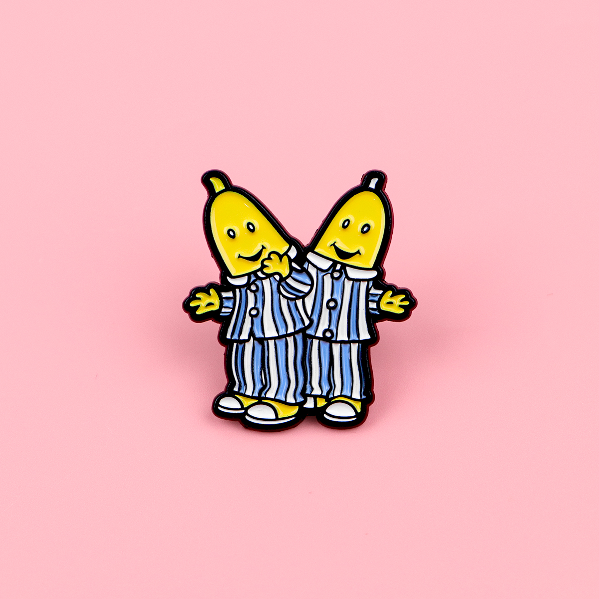 Mens Fashion Workwear - Funny Pajama Banana Man Enamel Pins