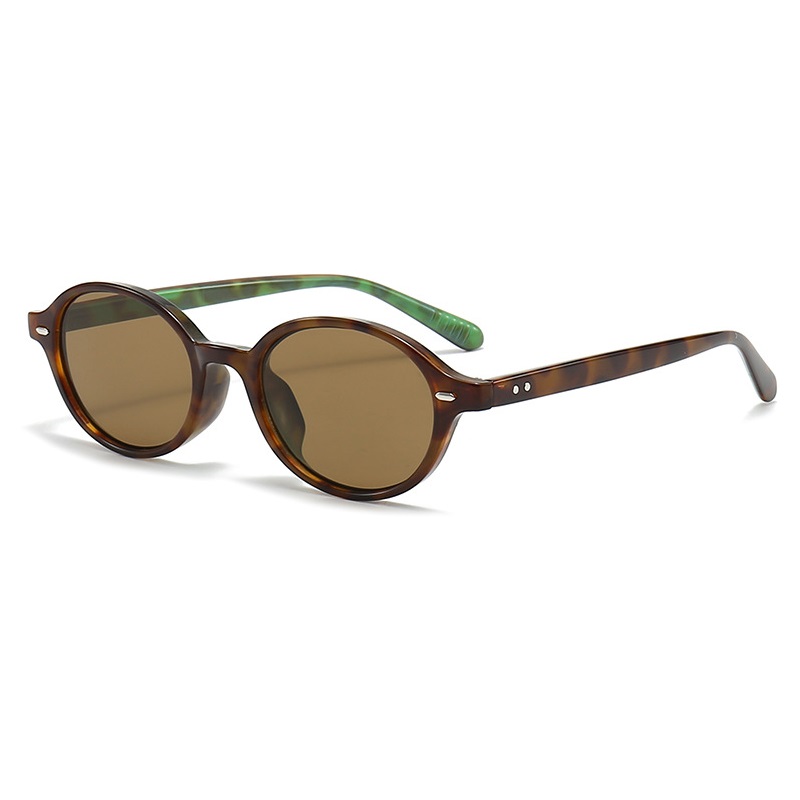 Men'S Fashion Model - Retro Small Oval Sunglasses Women Men