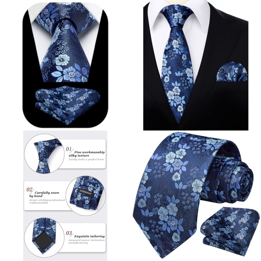 Men'S Fashion For Wedding - Extra Long Ties for Men Classic
