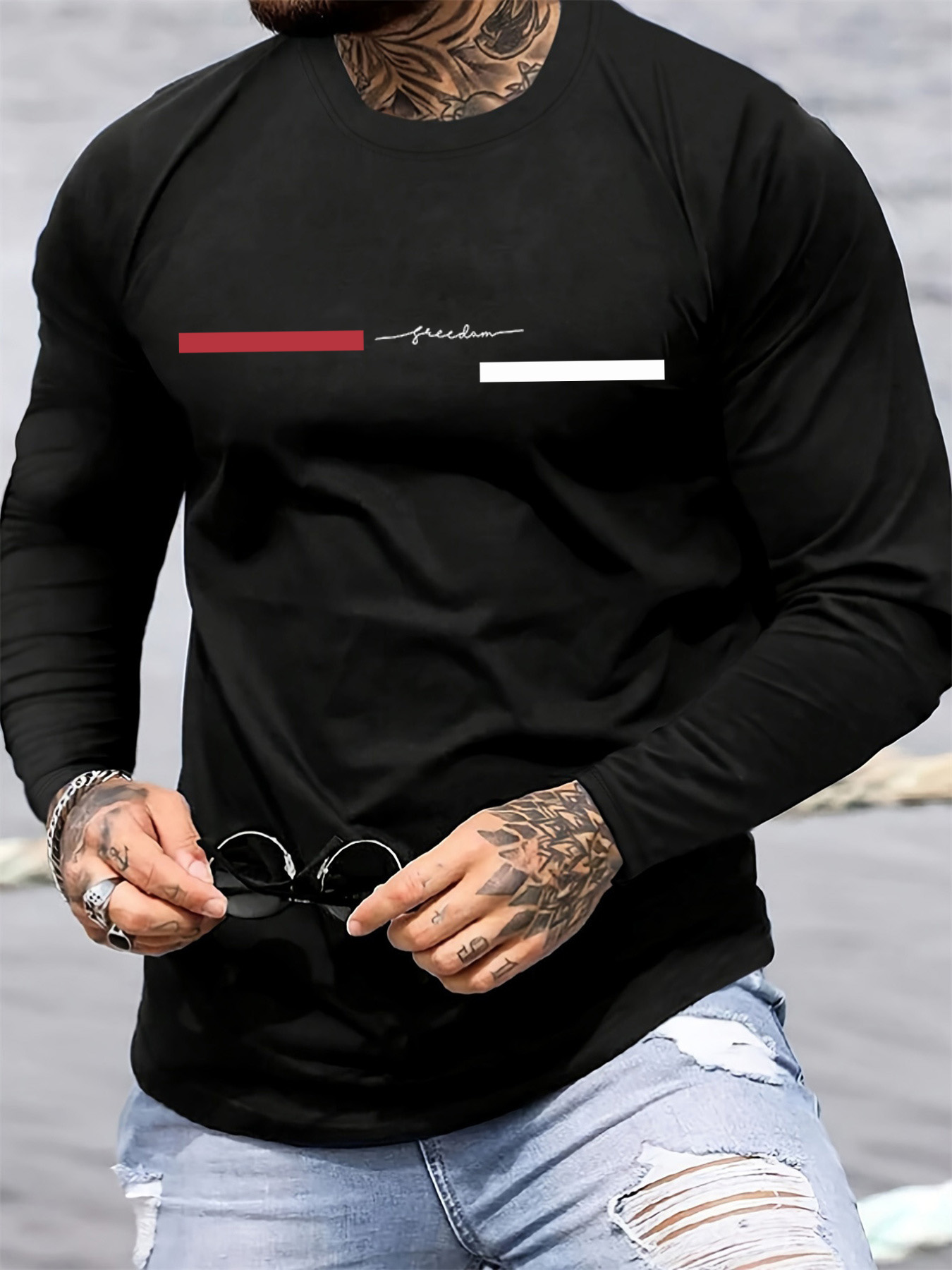 100% pure cotton men's long sl - Mens Fashion Summer recensione e prezzo