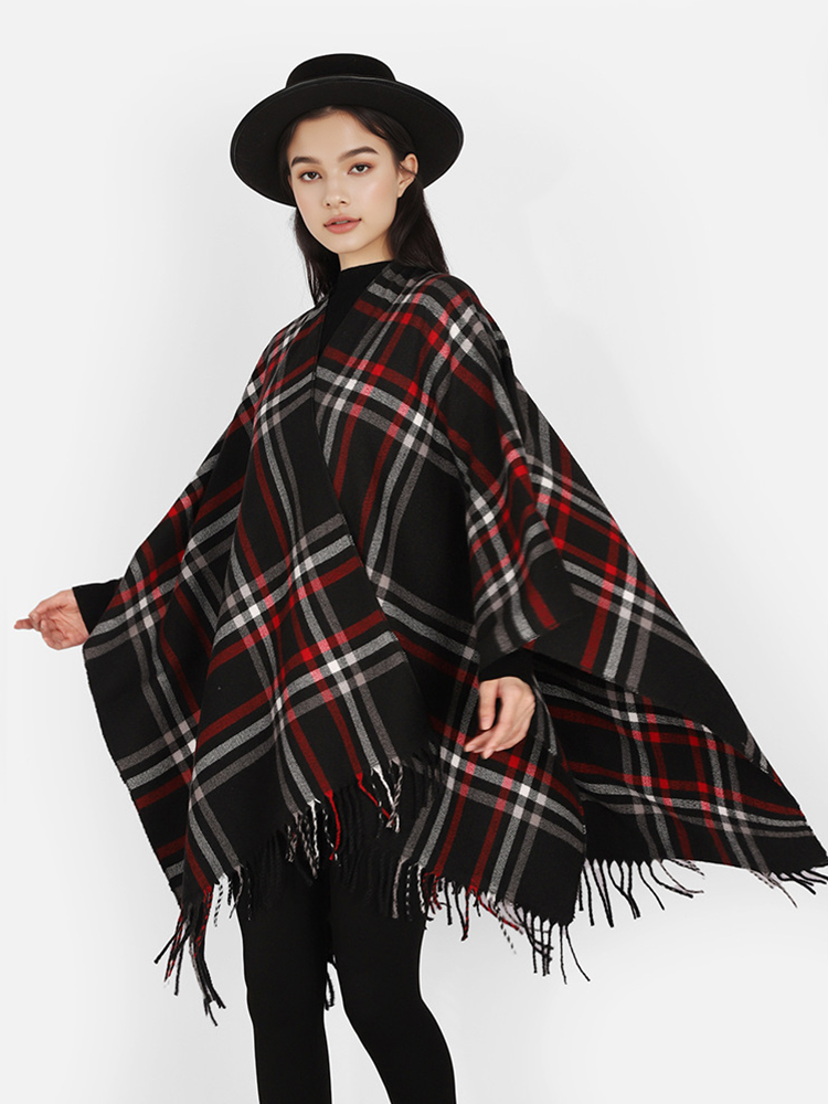 Winter Women Men Scarf Layers  - Mens Fashion Poncho recensione e prezzo