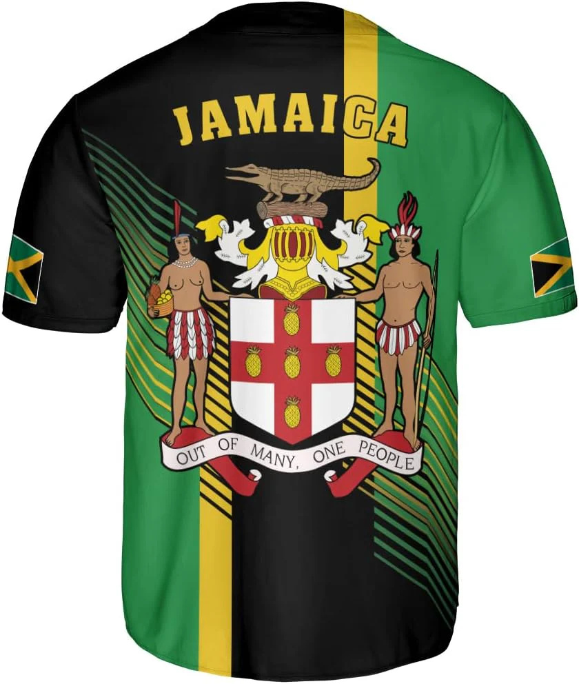 Personalized Name Jamaica Desi - Mens Fashion Baseball Jersey recensione e prezzo