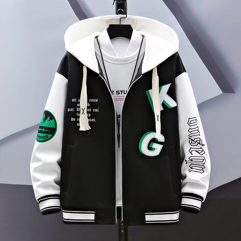 Men's Hooded Pockets Cargo Jac - Mens Fashion Baseball Jersey recensione e prezzo