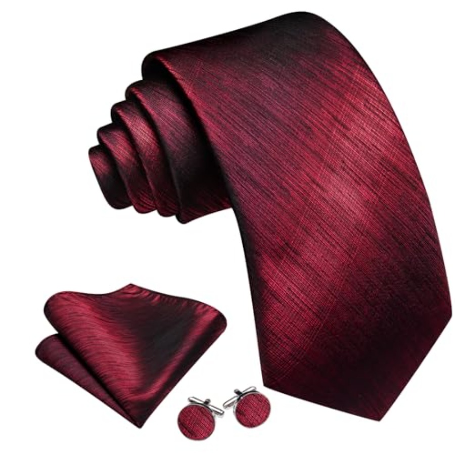 Tie Sets for Men Silk Stripe N - Men'S Fashion For Wedding recensione e prezzo