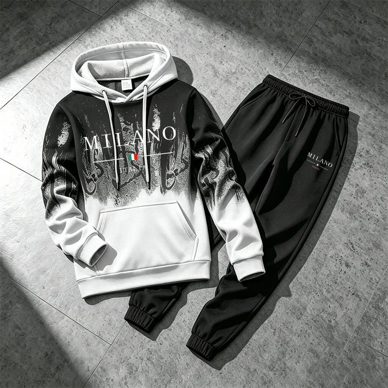 Italy Fashion Sportswear 2pcs  - Men'S Fashion Hoodies recensione e prezzo