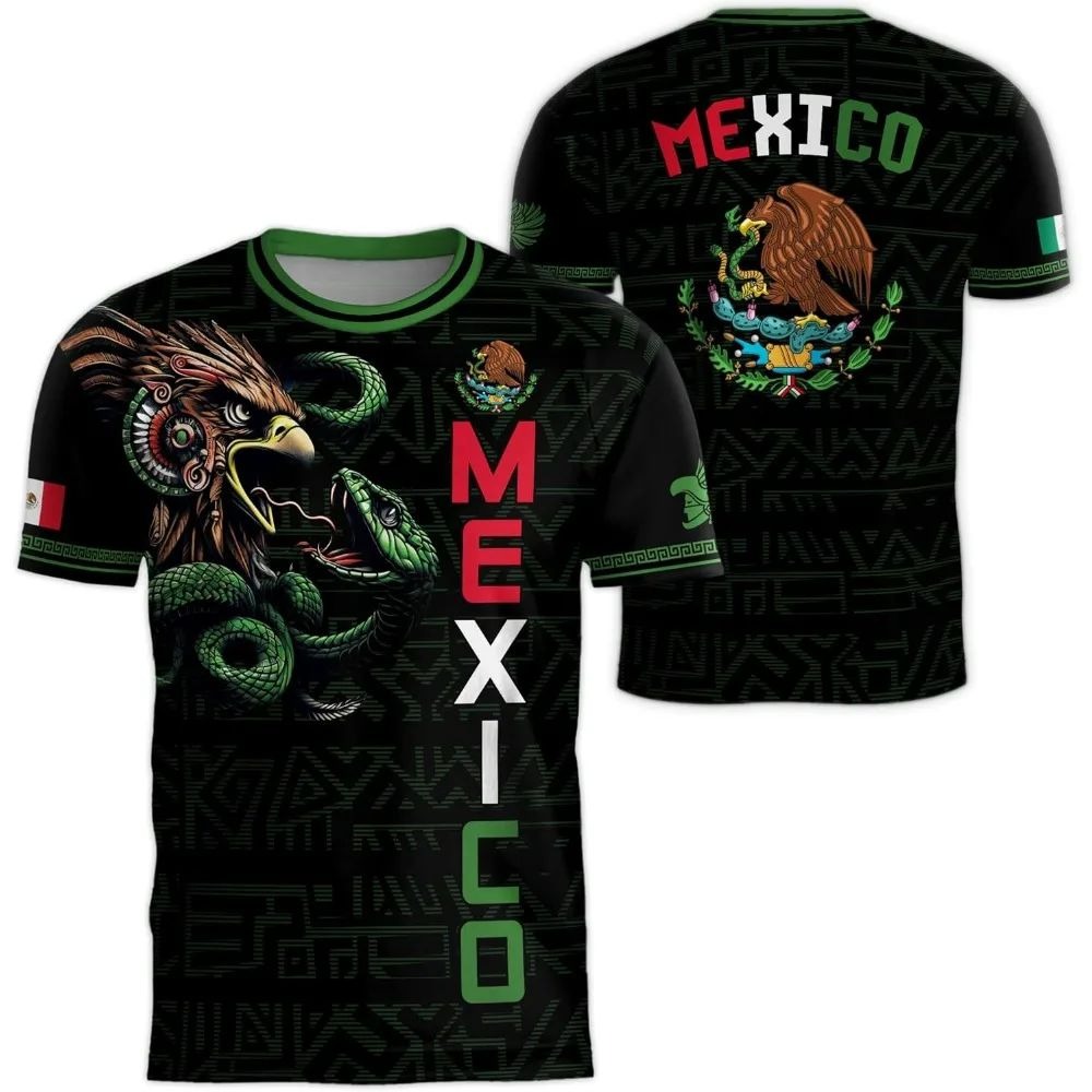 2026 Mexico National Flag Prin - Mens Fashion Summer recensione e prezzo