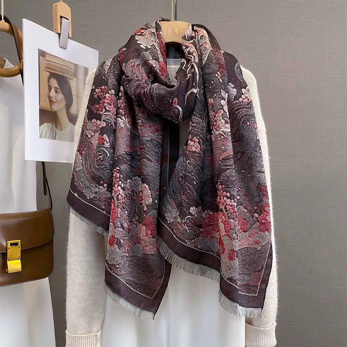 Women Men Cashmere Shawl Wrap  - Mens Fashion Poncho recensione e prezzo