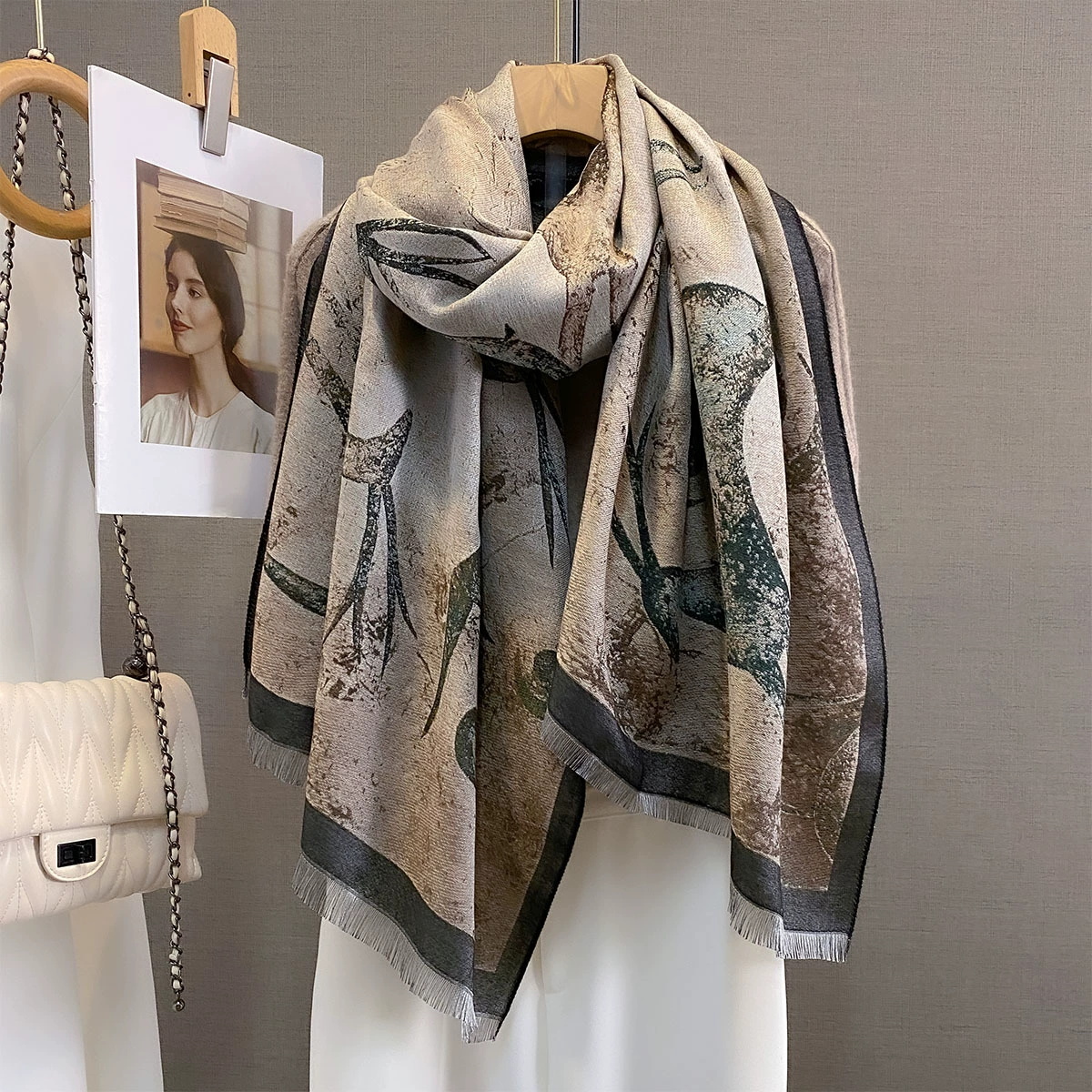 Women Men Cashmere Shawl Wrap  - Mens Fashion Poncho recensione e prezzo