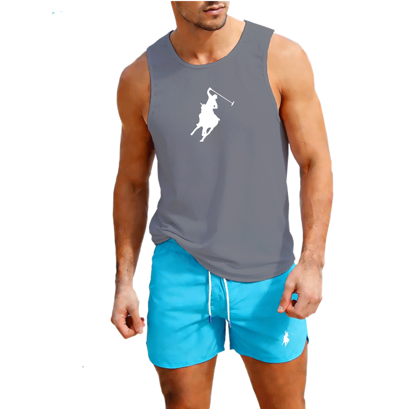European Men Summer Vest and S - Mens Fashion Summer recensione e prezzo