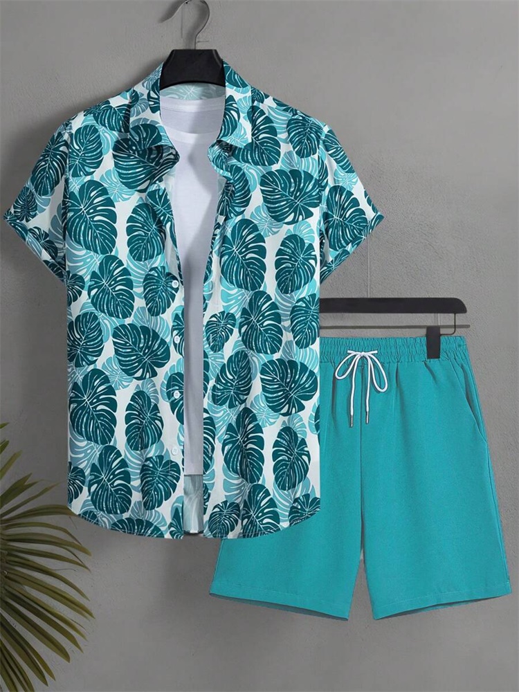 Men's Short-sleeved Shirt Set  - Men'S Fashion Videos recensione e prezzo