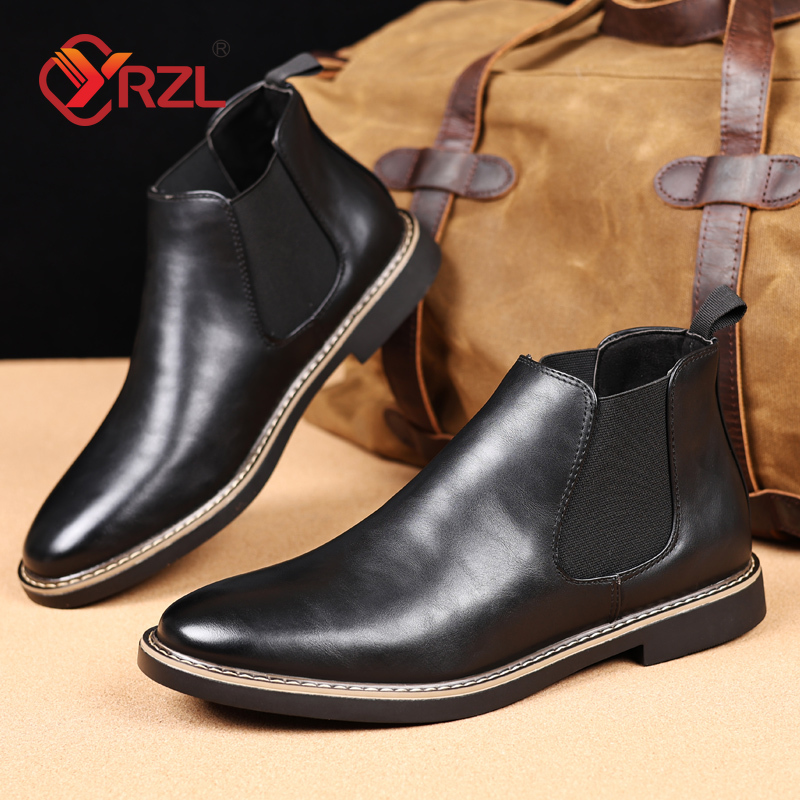 YRZL 39~47 Men Chelsea Boots B - Men'S Fashion Model recensione e prezzo