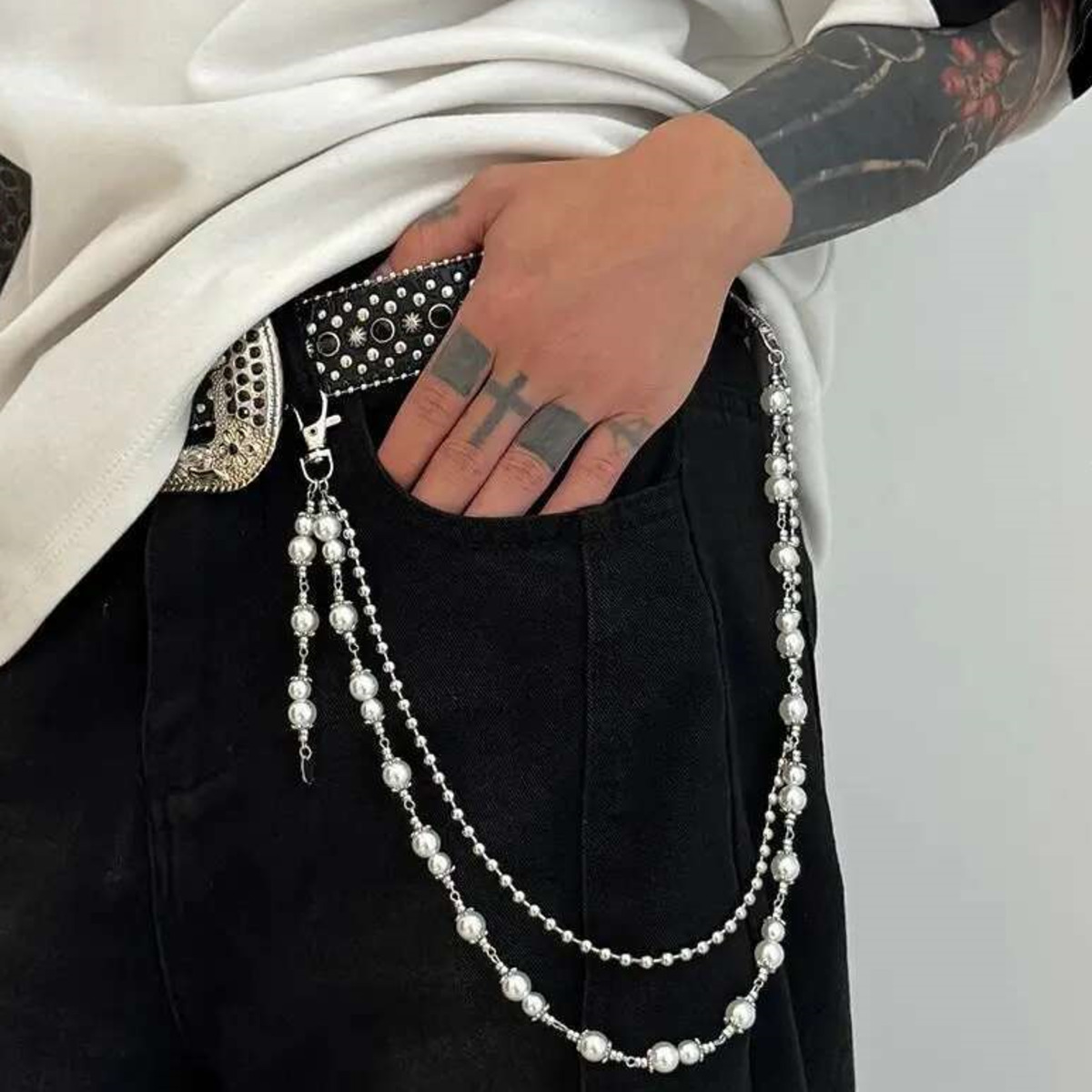 Salircon Punk Multilayer Imita - Men'S Fashion Bag recensione e prezzo