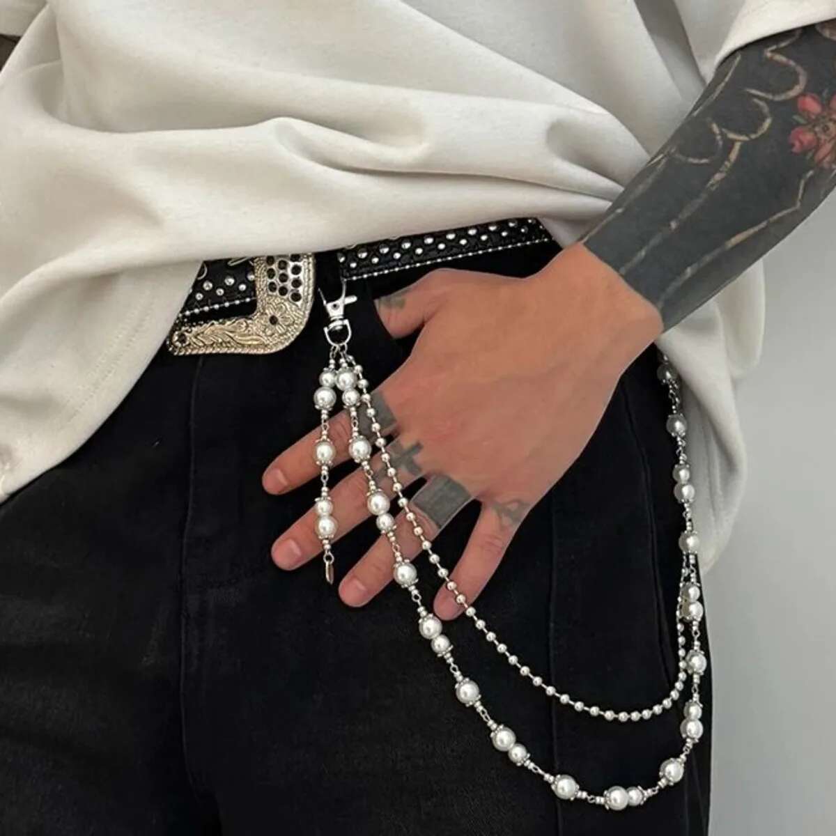 Salircon Punk Multilayer Imita - Men'S Fashion Bag recensione e prezzo