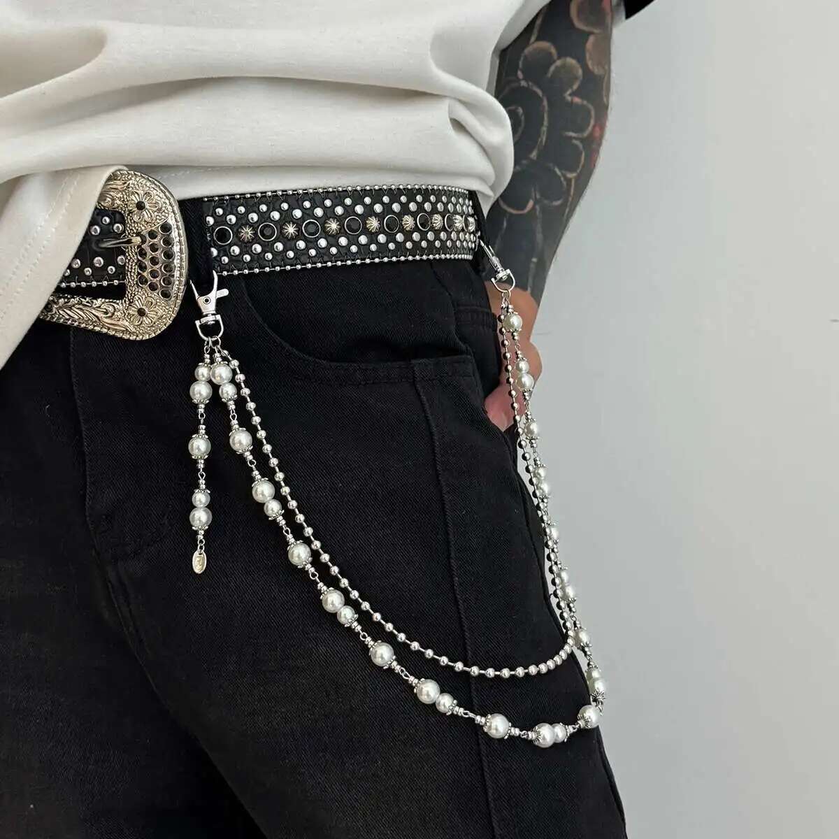 Salircon Punk Multilayer Imita - Men'S Fashion Bag recensione e prezzo