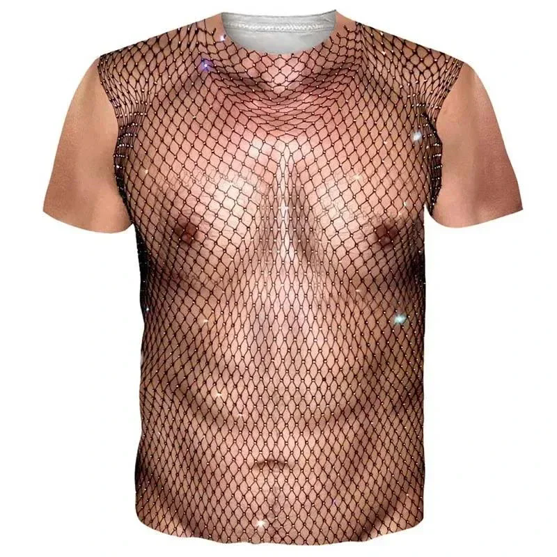 2024Funny Muscle Body 3D Print - Muscle Tee Workout recensione e prezzo