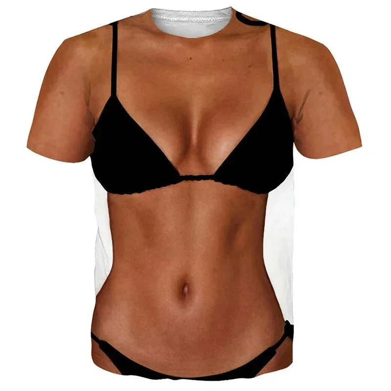 2024Funny Muscle Body 3D Print - Muscle Tee Workout recensione e prezzo