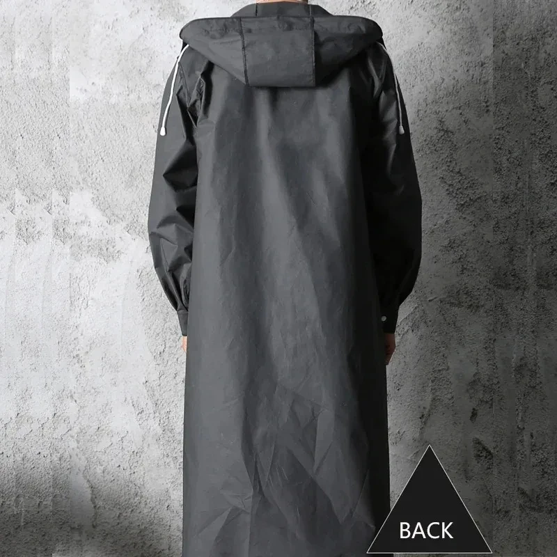 Black Fashion Adult Waterproof - Mens Fashion Poncho recensione e prezzo