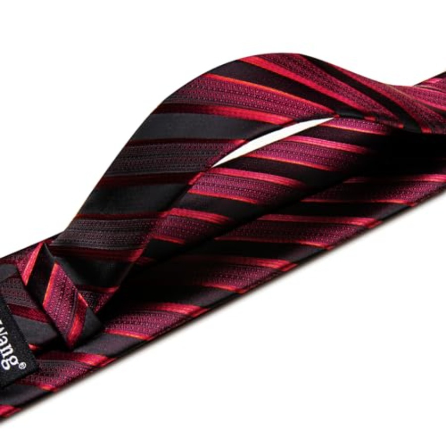 Tie Sets for Men Silk Stripe N - Men'S Fashion For Wedding recensione e prezzo