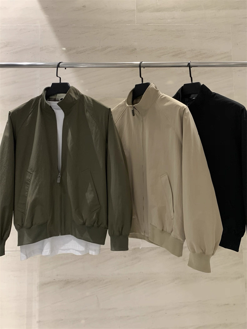 Casual Style Stand Collar Zipp - Harrington Jacket recensione e prezzo