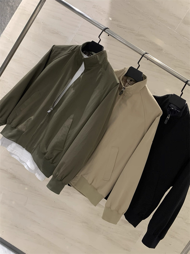 Casual Style Stand Collar Zipp - Harrington Jacket recensione e prezzo