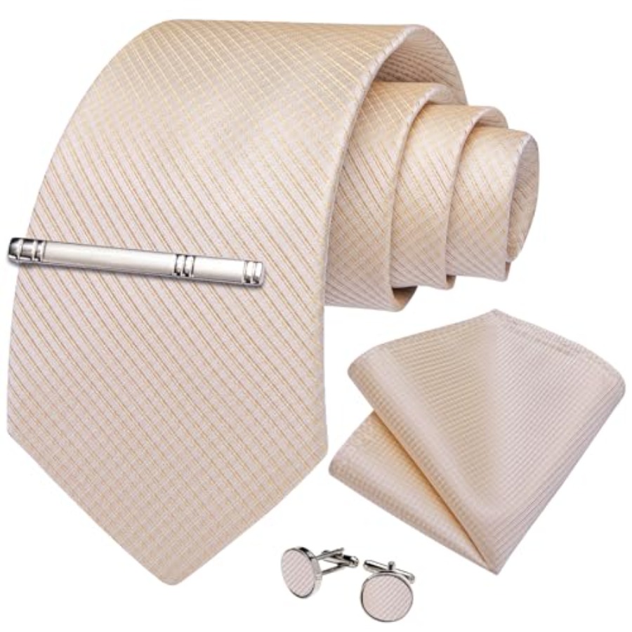 Plaid Ties for Men Silk Checke - Men'S Fashion For Wedding recensione e prezzo