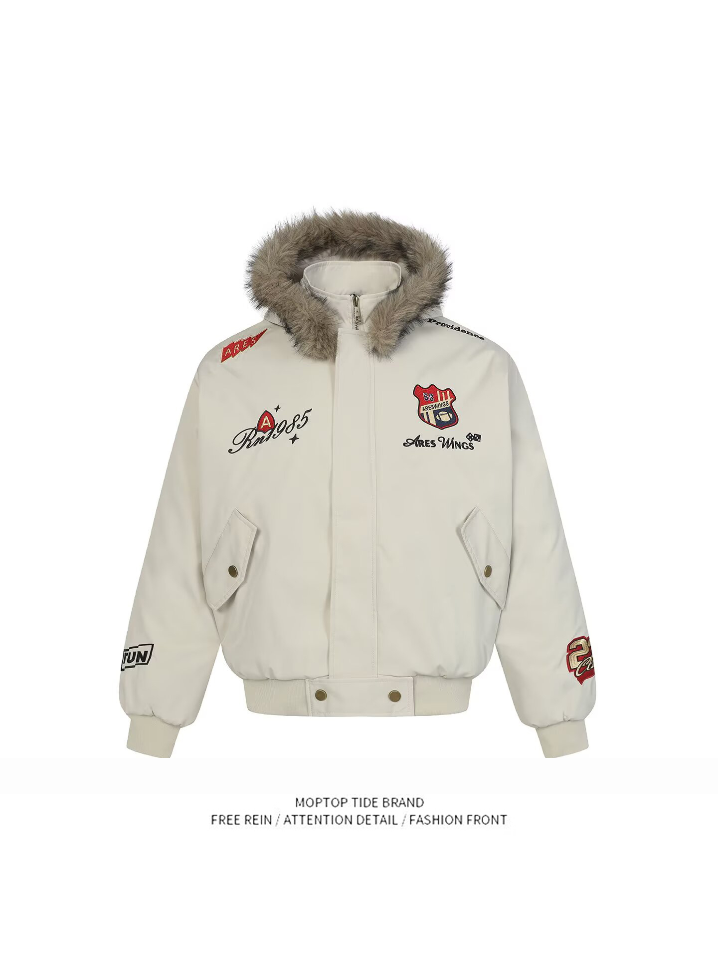 Retro American Embroidered Bad - Corduroy Jacket Men recensione e prezzo