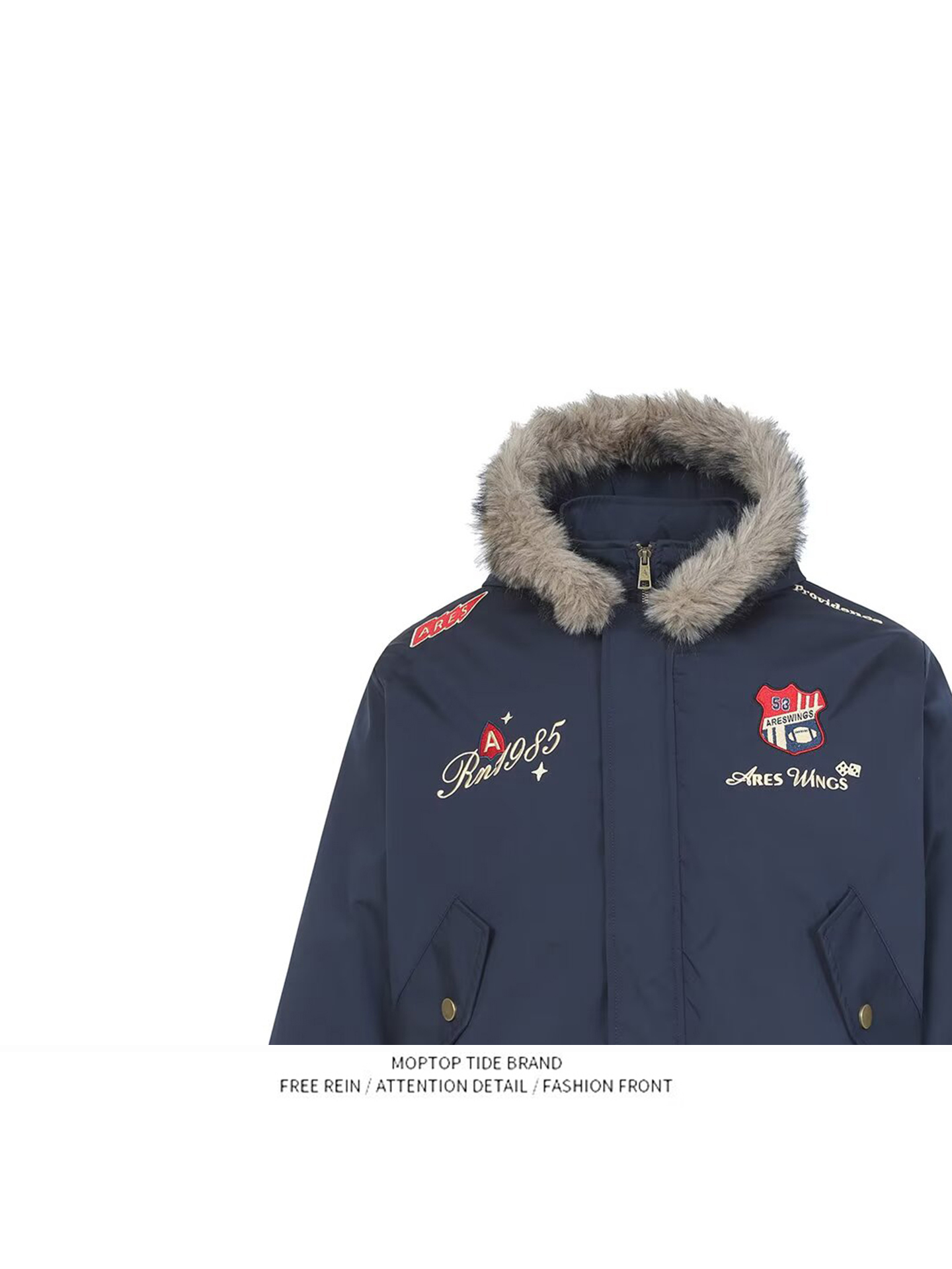 Retro American Embroidered Bad - Corduroy Jacket Men recensione e prezzo