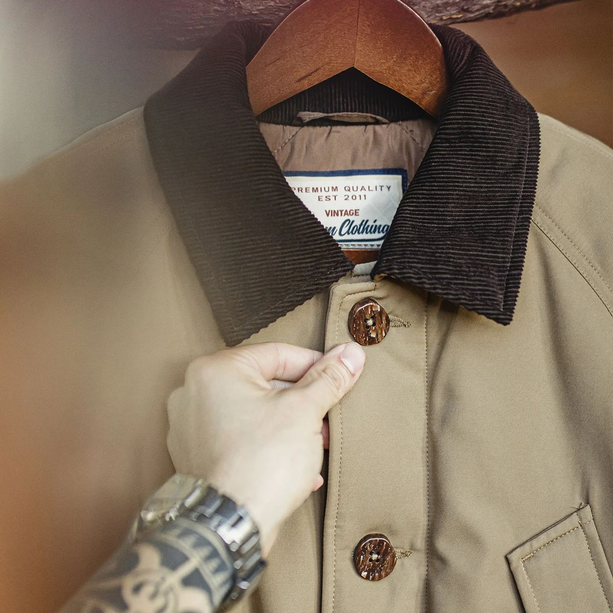 Maden Vintage Corduroy Collar  - Corduroy Jacket Men recensione e prezzo