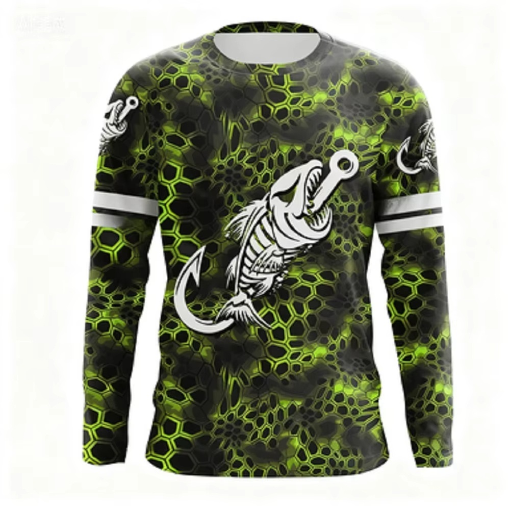 Fashionable Bass Pattern Crew  - Mens Fashion Summer recensione e prezzo
