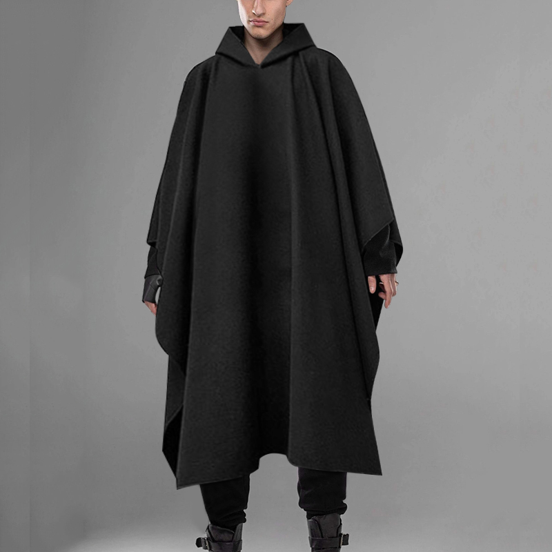 INCERUN Fashion Men Cloak Coat - Mens Fashion Poncho recensione e prezzo