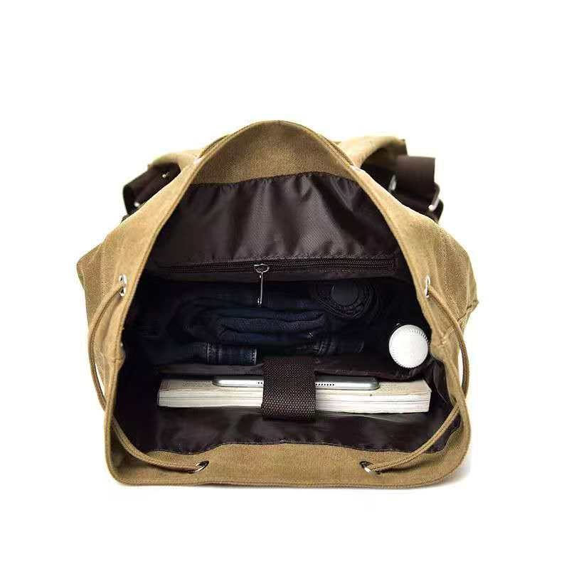 2026 Canvas backpack with dual - Men'S Fashion Bag recensione e prezzo