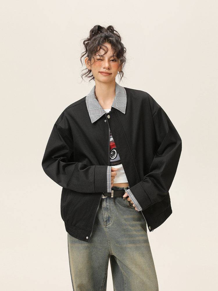 Miu Style False Two-Piece Harr - Harrington Jacket recensione e prezzo