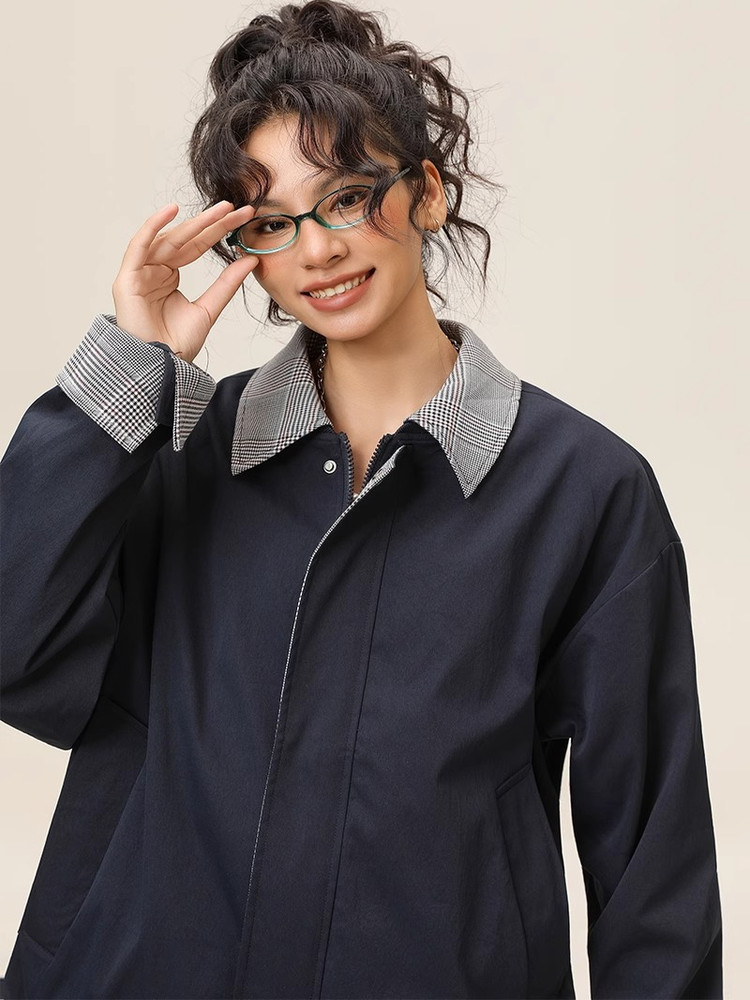 Miu Style False Two-Piece Harr - Harrington Jacket recensione e prezzo