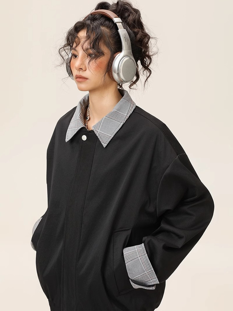 Miu Style False Two-Piece Harr - Harrington Jacket recensione e prezzo