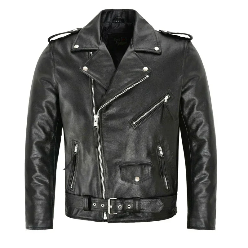 Men PU Leather Jacket Motorcyc - Jacket Mens Fashion recensione e prezzo