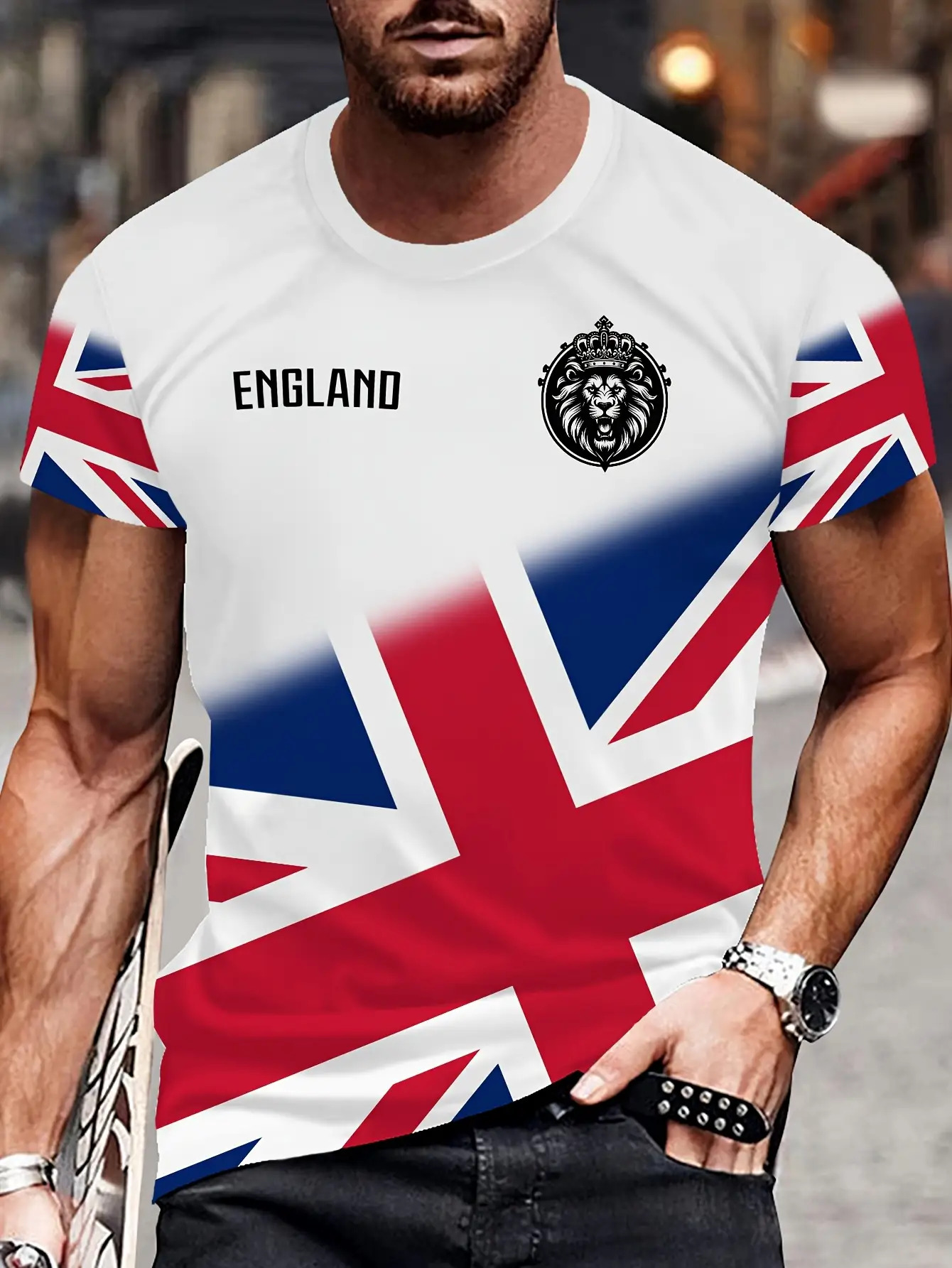 2026 New Men's UK Flag Pattern - Men'S Fashion Uk 2026 recensione e prezzo