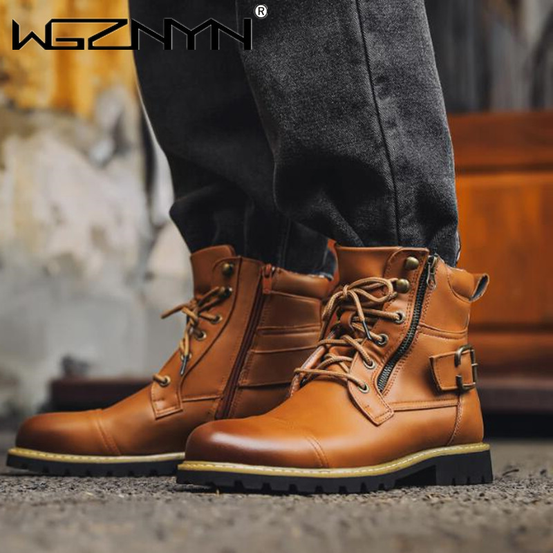 Men Motorcycle Leather Boots D - Mens Fashion Autumn 2025 recensione e prezzo