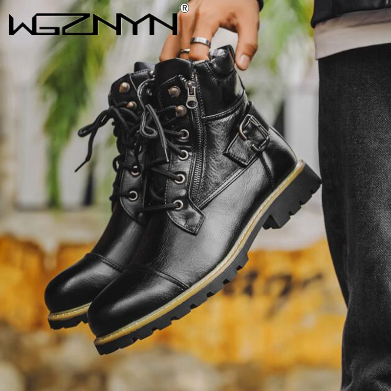 Men Motorcycle Leather Boots D - Mens Fashion Autumn 2025 recensione e prezzo
