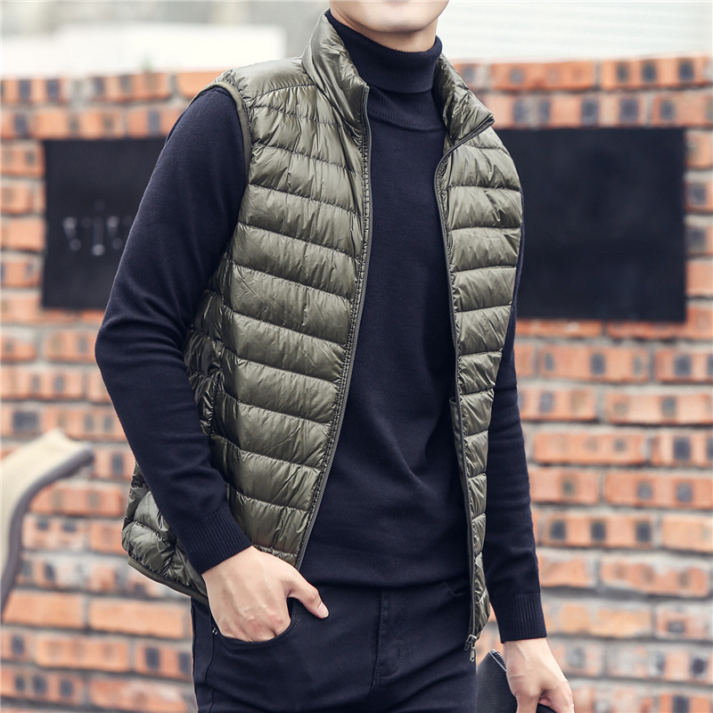 Men's Sleeveless Puffer Jacket - Men'S Fashion Light Jacket recensione e prezzo