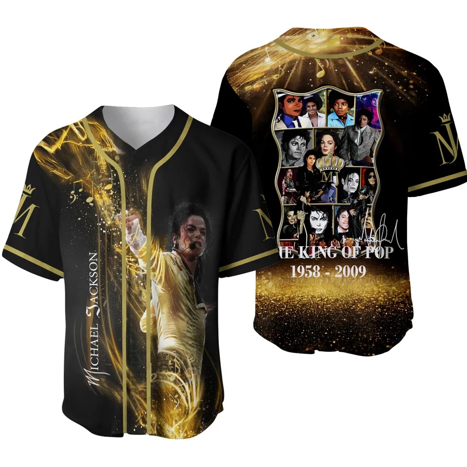 2026Michael Jackson Moonwalker - Mens Fashion Baseball Jersey recensione e prezzo