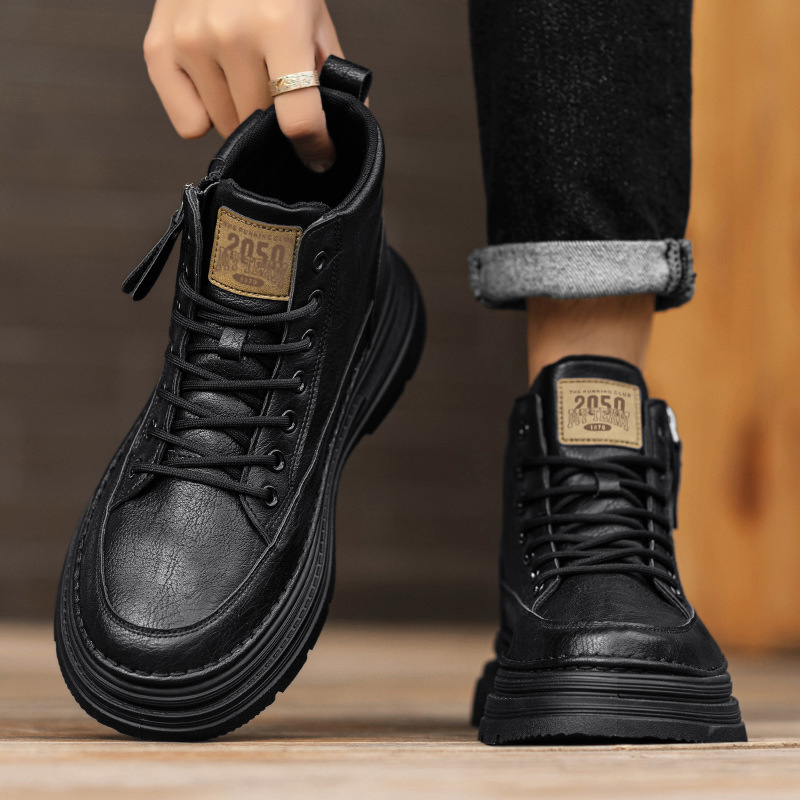 Men's high top boots new casua - Mens Fashion Workwear recensione e prezzo