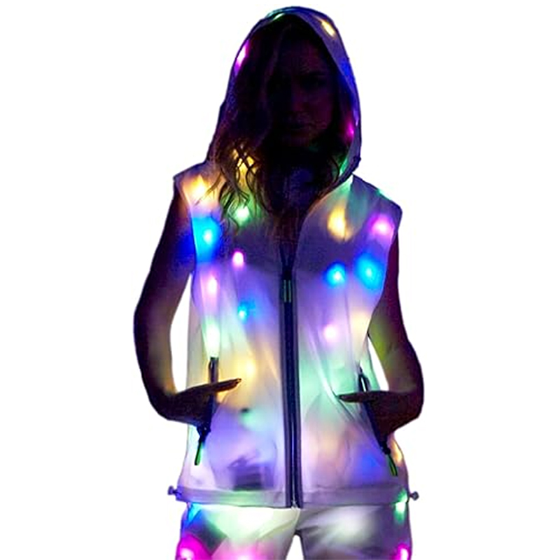 LED Flash Vest Light Up Jacket - Men'S Fashion Light Jacket recensione e prezzo