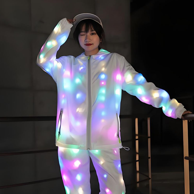 LED Flash Vest Light Up Jacket - Men'S Fashion Light Jacket recensione e prezzo