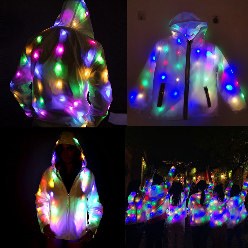 LED Flash Vest Light Up Jacket - Men'S Fashion Light Jacket recensione e prezzo